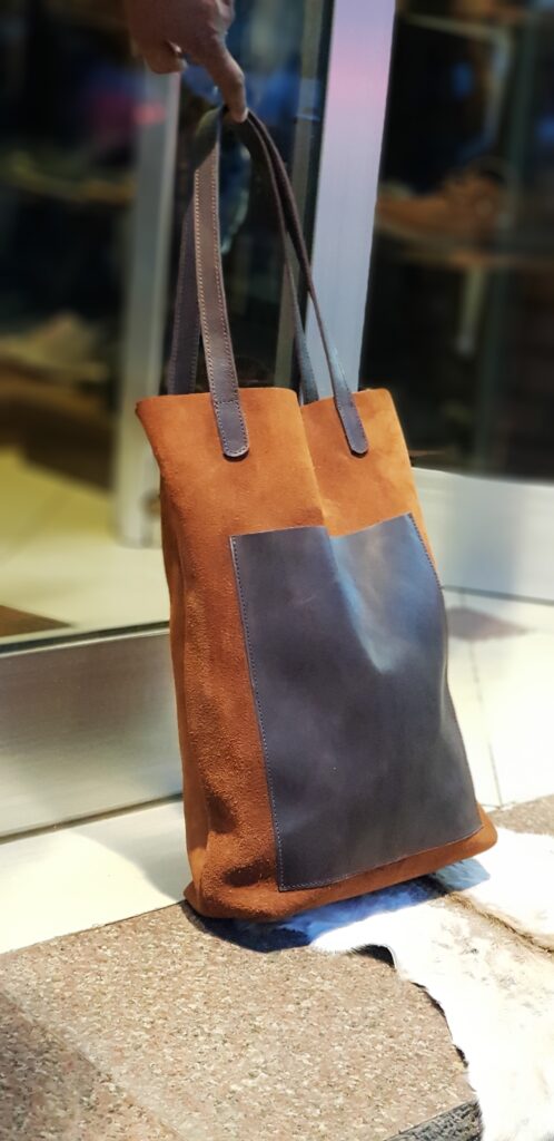 Tote bag Elelan leather